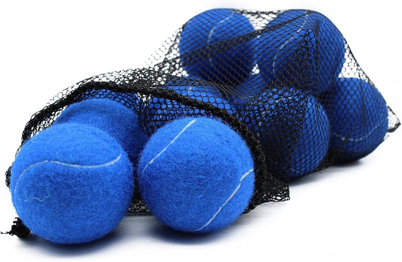 Magicorange Tennis Balls, 12 Pack Advanced Training Tennis Balls Practice Balls, Come with Mesh Bag for Easy Transport, Good for Beginner Training Ball - Image 3